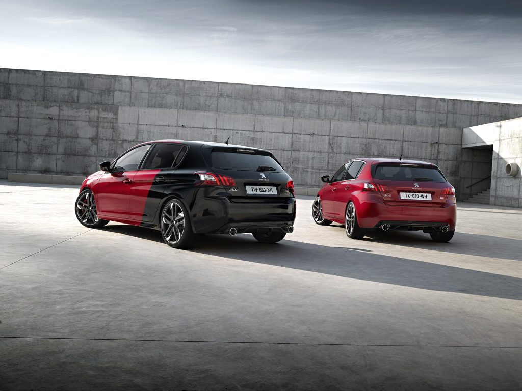 BIG BROTHER: Peugeot 308 GTi joins the 208 GTi as Frenchie hot hatches, and is confirmed for Australia in 2016 in 182kW and 200kW manual variants BIG BROTHER: Peugeot 308 GTi joins the 208 GTi as Frenchie hot hatches, and is confirmed for Australia in 2016 in 182kW and 200kW manual variants